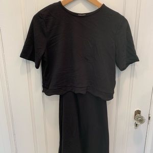ASOS Black cotton dress